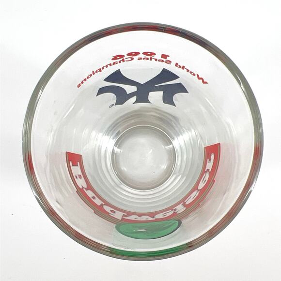 New York Yankees 1996 World Series Budweiser pint glass 1990s vintage - Picture 5 of 6